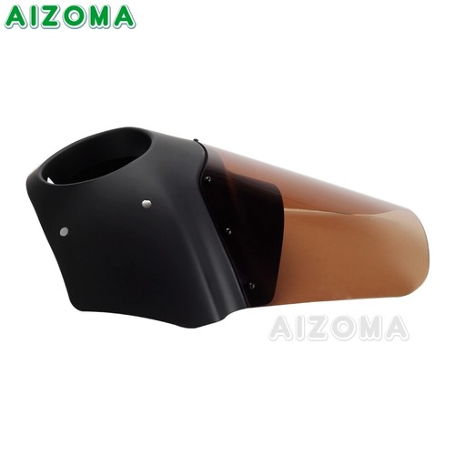 Carenado del faro delantero con parabrisas de 15" para Harley Sportster XLH1100 1986-1987 - Imagen 8 de 8