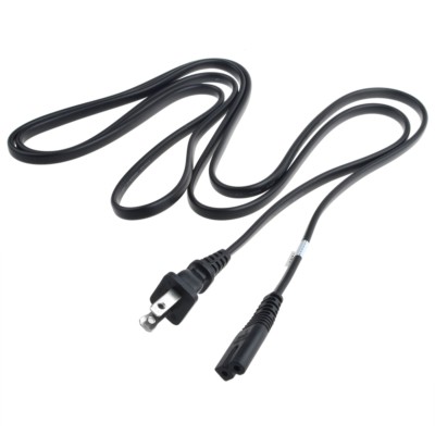 6Ft AC Power Cord Cable Flat Fig8 2 Prong for Brother STAR140E STAR130E STAR120E