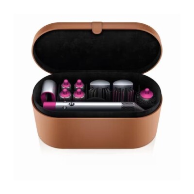 Dyson Hair dryer Multi Styler Airwrap complete HS01COMPFN Pink Silver Color