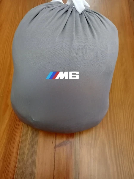 For Bmw M6 Car Cover Class Dust Proof Windproof  Combing Car Cover Gray Indoor - Изображение 3 из 4