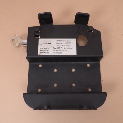 Lund PRBKT-RW420 Portable Mobile Vehicle Mount Bracket for Zebra RW-420 w Key