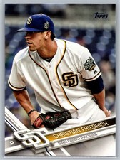 2017 Topps  Baseball #24 Christian Friedrich  San Diego Padres