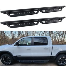 Fit 2009-2024 Dodge Ram 150025003500 Running Boards Heavy-duty Steel Drop Step Fit 2009-2024 Dodge Ram 150025003500 Running Boards Heavy-duty Steel Drop Step