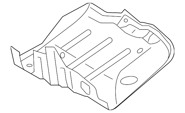 Genuine Mitsubishi Under-Body Shield 5370B852