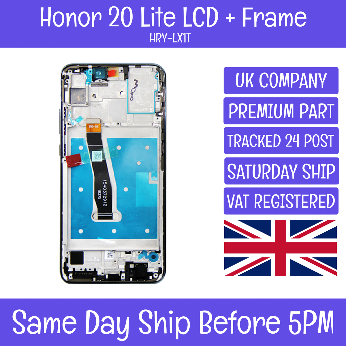I INDIVITEM'S Display Für Huawei Honor 20 Lite HRY-LX1 LX1T LCD