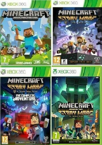 Jogo Minecraft Story Mode Xbox 360 Usado - Meu Game Favorito