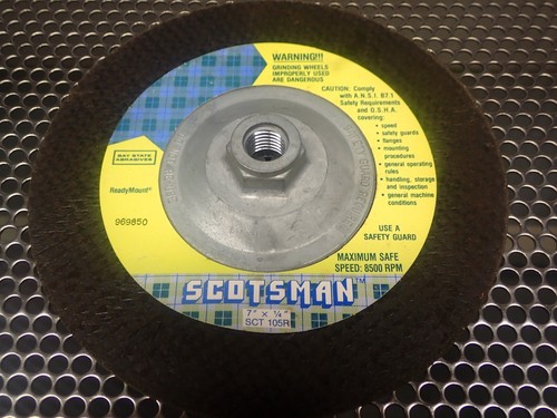 Scotsman 969850 Mole Pronte Montaggio 7" X 1/4" Nuove Vecchio Stock (Lotto di 4) - Foto 5 di 7