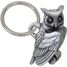 Great Horned Owl Keychain