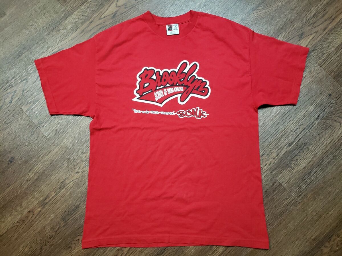 Vintage 90s School Of Hard Knocks SOHK Brooklyn 2XL T-Shirt Vintage 90s School Of Hard Knocks SOHK Brooklyn 2XL T-Shirt
