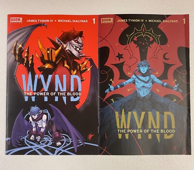 WYND THE POWER OF BLOOD #1 SET OF 2 BOOM STUDIO JAMES TYNION MICHAEL DIALYNAS ad