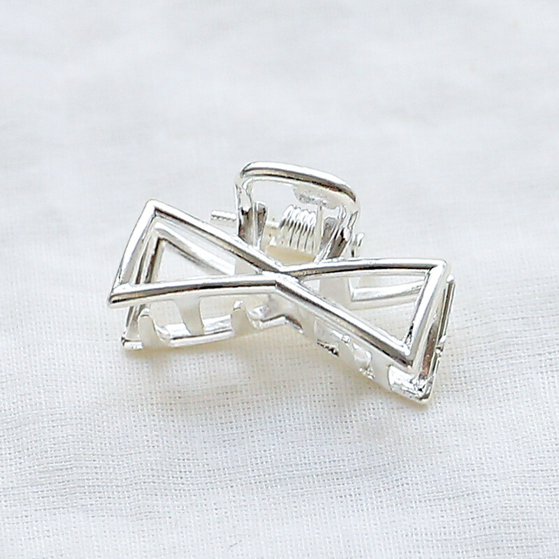 Girl Metal Alloy Hair Claw Clip Clamp Grip Geometric Elegant Hairpin