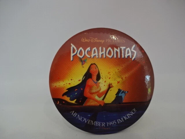 Pocahotas von Coca Cola Anstecker - Ab November 1995 im Kino - 55 mm - Bild 1 von 1