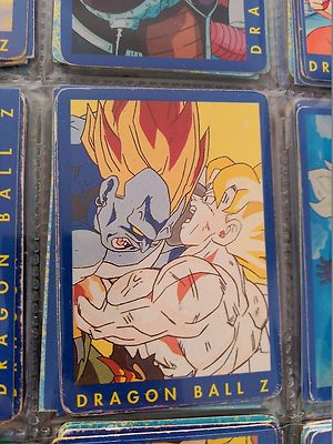 5 DRAGON BALL Z PANINI SERIES 1 BLUE BLUE SERIES COLLECTION