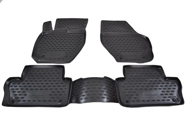 GummifußMatten Gummimatten 3D Passend FüR Volvo XC60 2007-2016 4 Tlg-image