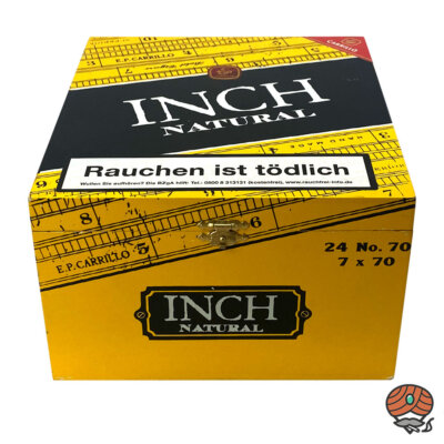 E.P. Carrillo INCH Natural No. 70 Double Gordo Zigarren 24er Kiste Dom. Rep.