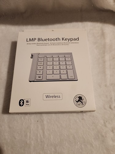 LMP Bluetooth Tastatur (28/10 Tasten) WKP-1314 oder Apple Mac A1314