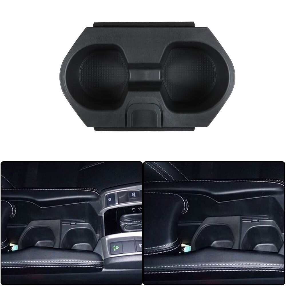 Center Console Cup Drink Holder Black 83446-TBA-A01ZA For Honda