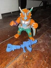 TRICERATON 1990 TMNT Teenage Mutant Ninja Turtles Figure 100% COMPLETE Vintage