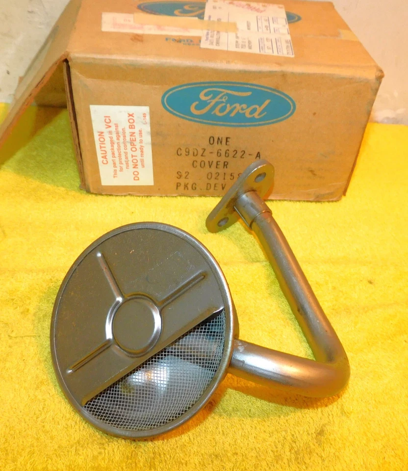 Ford Mustang Maverick Mercury 1969-82 Nuevo de Lote Antiguo Bomba de Aceite 250 Tubo de Pantalla y Cubierta Foto 3 de 3