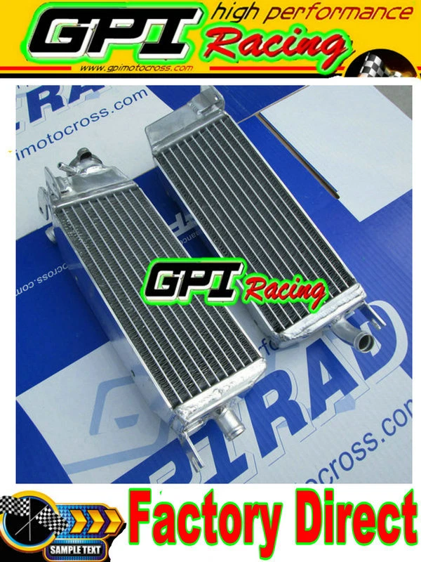 Алюминиевый радиатор SUZUKI RM125 1986-1988 87 /RM250 86-1987 RM 250 125 - Изображение 2 из 4