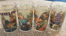 Lot of 4 Vintage Camel Joe Cool The Hard Pack Plastic Mug Made in USA
