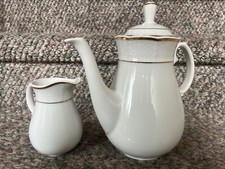 Thun Set Caffettiera/Crema 3 Pezzi Principessa Repubblica Ceca Rim Oro Baum Bros
