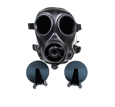 Ersatzgläser für Gasmaske Britische FM12 SAS Schwarz Linsen