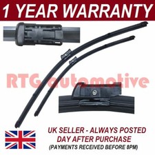 Direct Fit Windscreen Wiper Blades Front Fits VW Golf Mk5 1.9 TDI 2005-08 #2