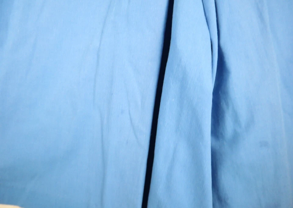 SHORTS CULOTTE GAÚCHO AZUL VINTAGE FEMININO - CATALINA - TAMANHO 8 - Imagem 4 de 4