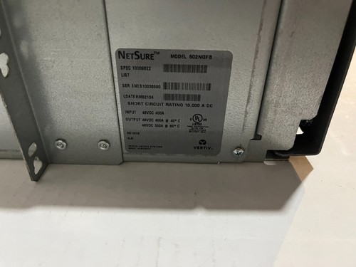 Vertiv NetSure 5000 Power Distribution Cabinet Panel - Afbeelding 8 van 9