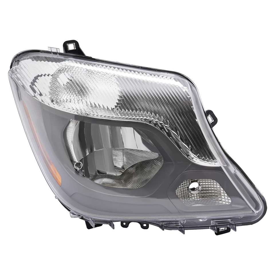 Headlight For 2014-18 Mercedes-Benz Sprinter Halogen Headlamp Passenger Side RH Foto 3 de 4
