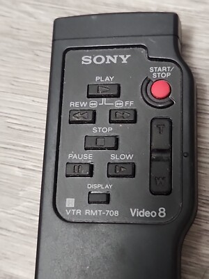 ソニー　RMT-708 SONY VTR RMT-708 Video 8 Handycam Video Camera Remote
