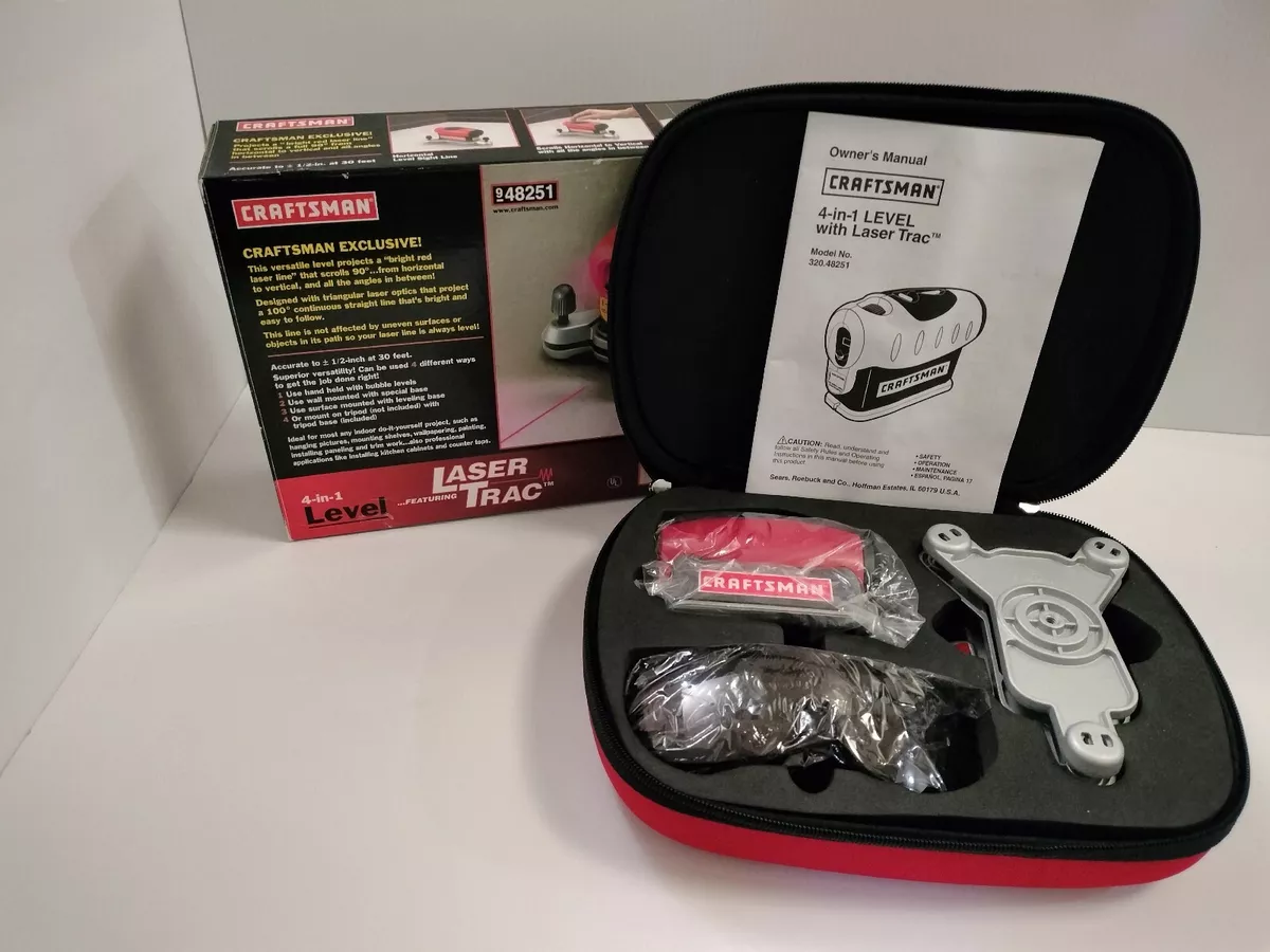 Craftsman self 2024 leveling laser