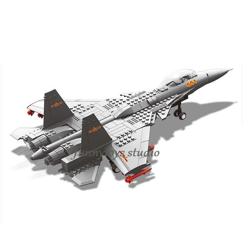 Army Plane Carrier-Based Aircraft Model Building Block set Military Airplane Toy - Picture 2 of 3