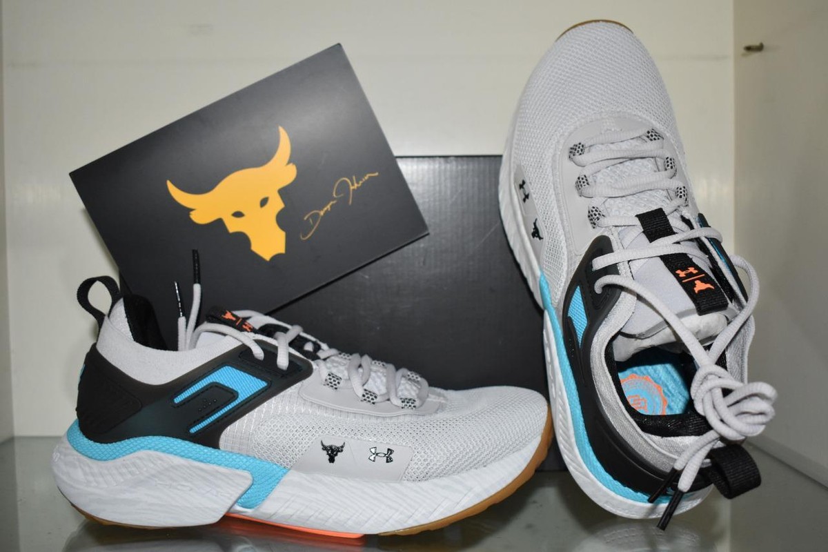 Under Armour Project Rock HOVR 5 Training Shoes Mens Sz 9 Gray Blue 3025435 103 Under Armour Project Rock BSR 5 Men main image 2