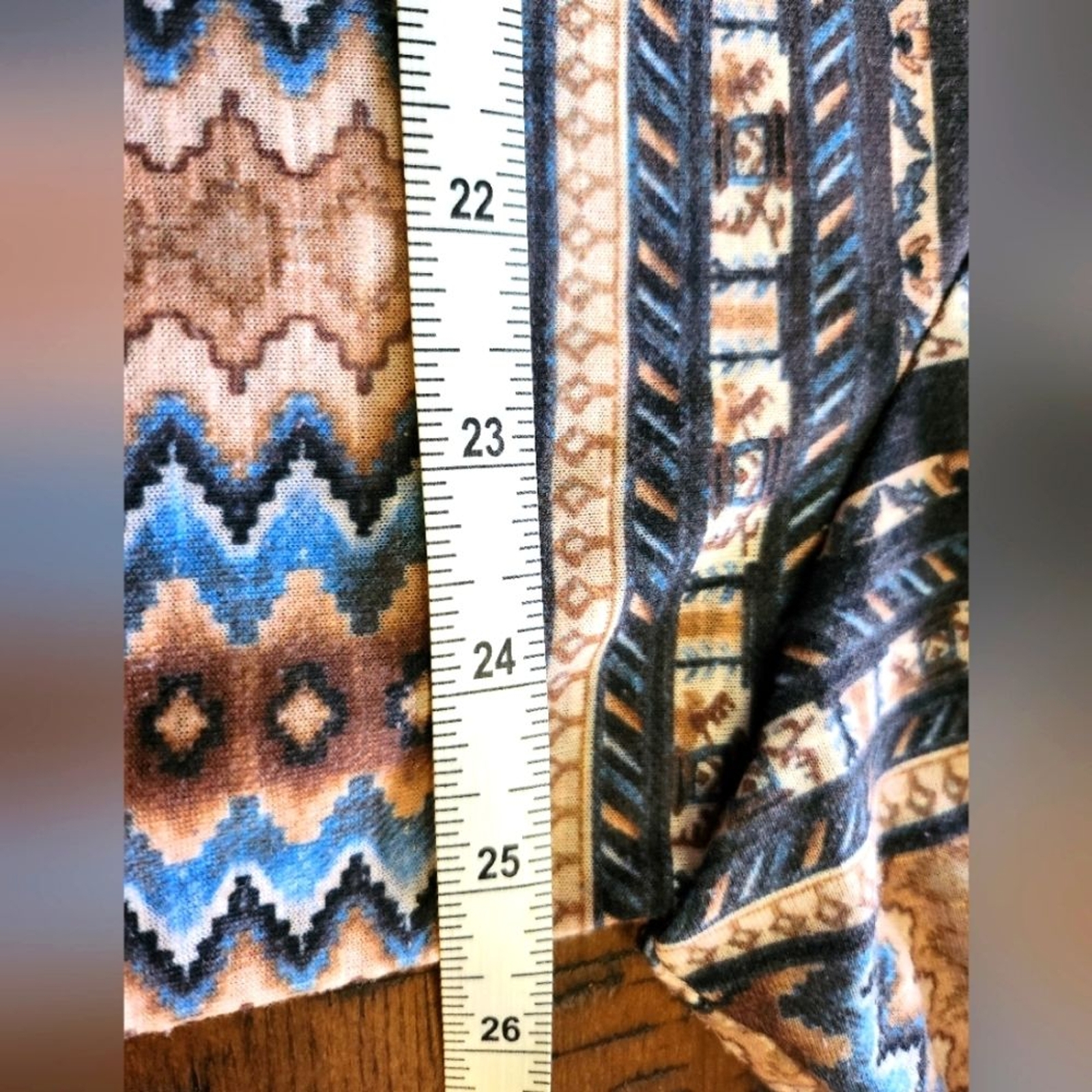 Ruby Rd, 2X, Brown Aztec Print - image 6