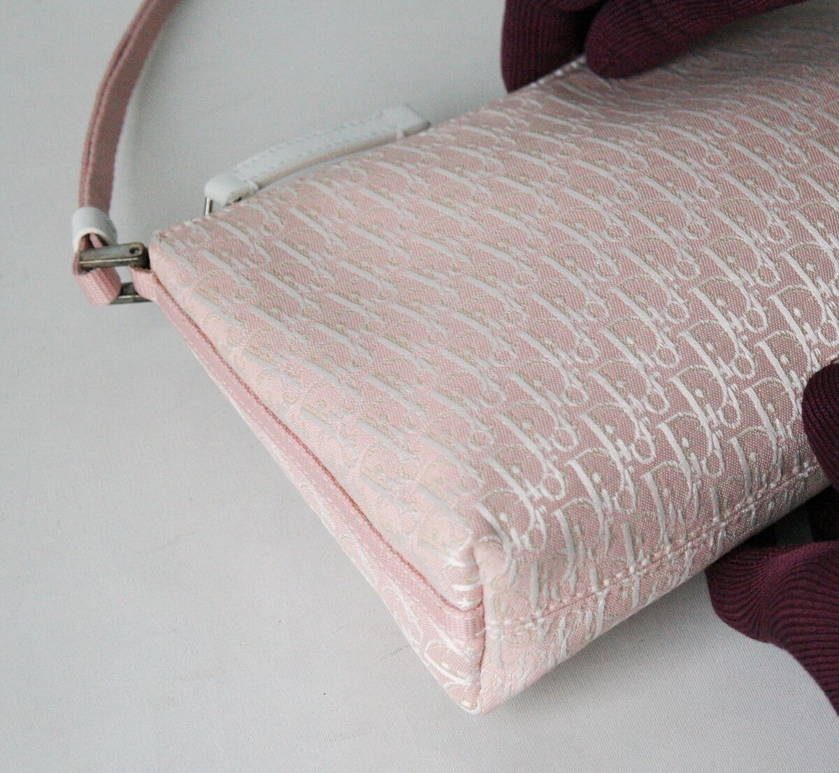 Christian Dior Trotter Baby Pink Mini Pouch Bag,Evening Bag Christian Dior Trotter Baby Pink Mini Pouch Bag,Evening Bag