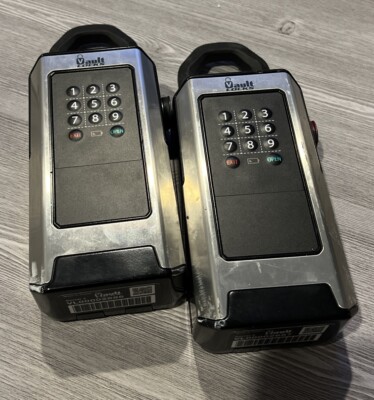 Lot Of 2 - Vault Locks eLockbox System Electric Keypad Automated AS-IS FREE SHIP