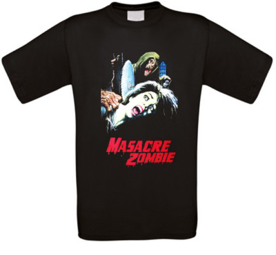 Masacre Zombie Notti del Terrore Burial Ground Rückkehr der Zombies T-Shirt NEU
