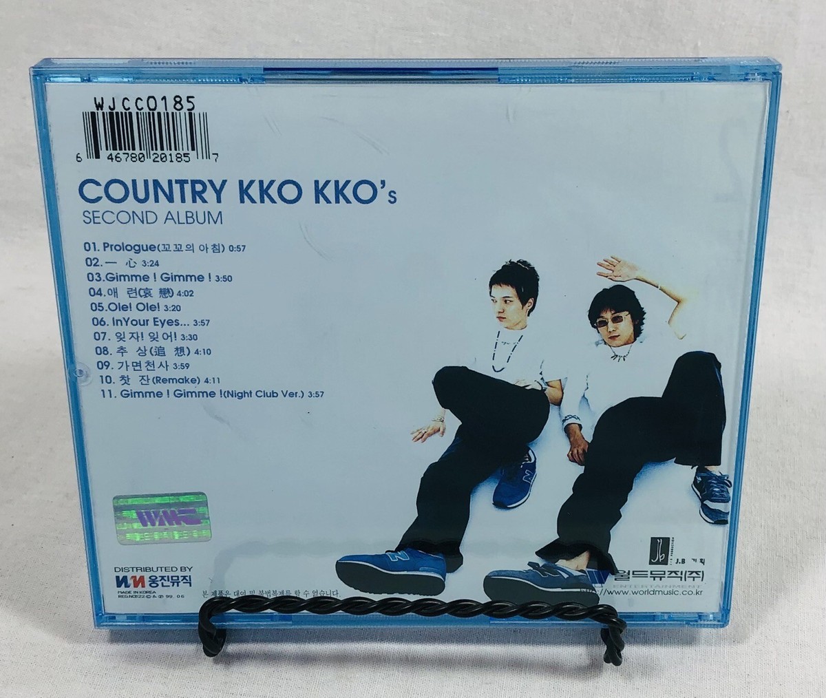Country KKO KKO Second 2nd Album Color of Chameleon CD K-Pop