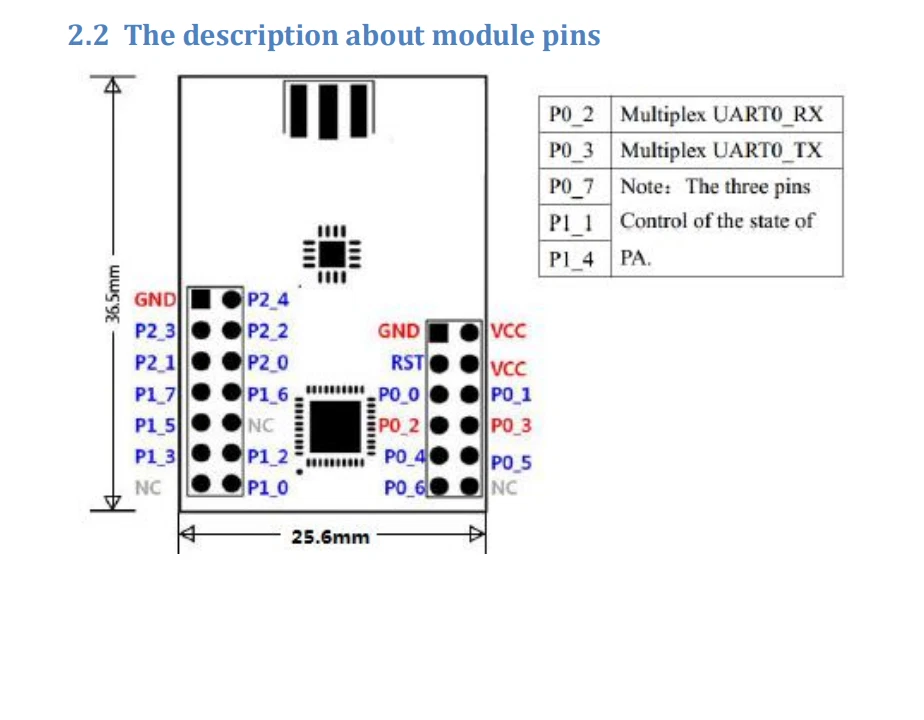 Z-002 UART to Zigbee Module (TI CC2530+CC2591) with optional DC3.3V Module - Bild 4 von 4