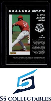 2021 Panini Mosaic #ACE13 Aaron Nola Aces 846 | eBay