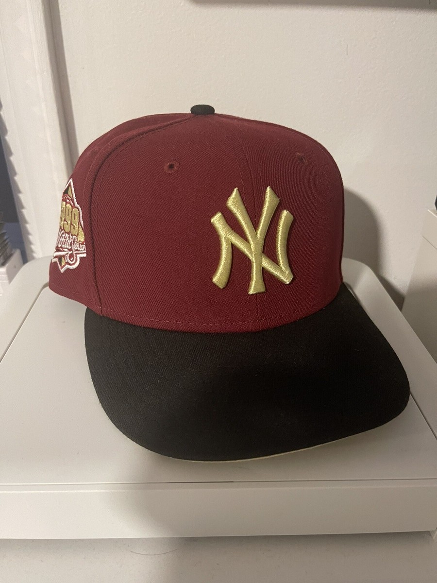 Yankees Baseball Cap Red New York Yankees Hat Lids Lids