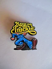 Keep  on  Trucking  Pin ** (( Large Size )) *** Free  Shipping**