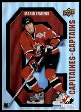 2021-22 Upper Deck Tim Hortons Team Canada Canada's Captains Mario Lemieux #CC-9