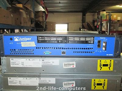 Juniper SA6000 FIPS - Secure Access SSL VPN Base Appliance 1X PSU 1X 80GB HDD