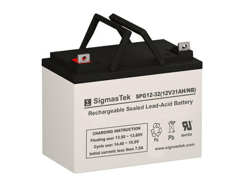 SigmasTek SPG12-32 GEL Battery (12V 32AH NB Terminal)