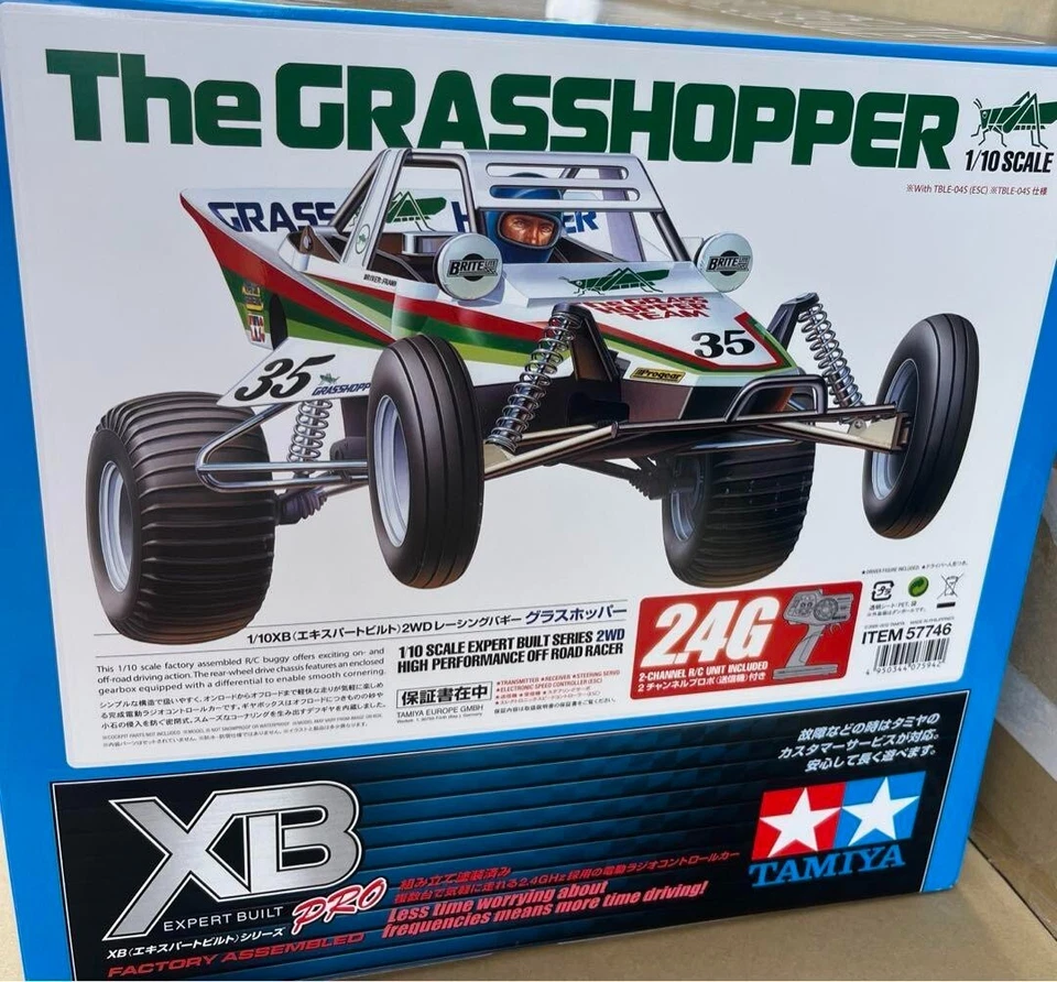 TAMIYA 57746 1/10 XB No.46 EXPERT BUILT GRASSHOPPER Ready To Run TBLE04S 2.4G - Image 3 of 4