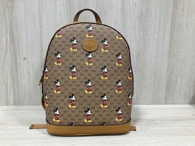 GUCCI GG Supreme Disney Mickey Backpack Bag