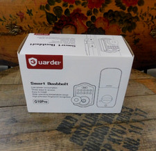 Guarder Keyless Entry Door Lock Smart Deadbolt W/ Keypad Code /Key Silver NIB